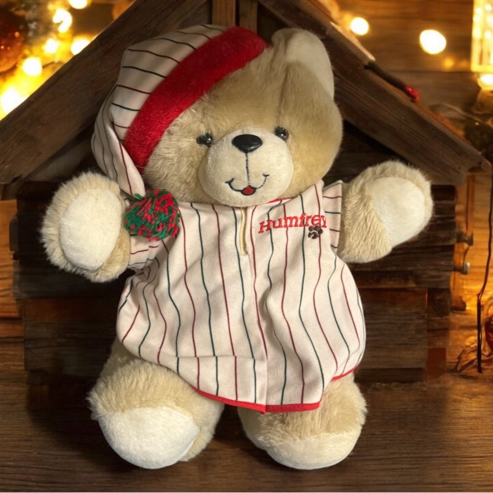Humfrey Bedtime Teddy Bear Soft Toy Plush Cuddly Stuffed Animal Eckerd 18” PJs
